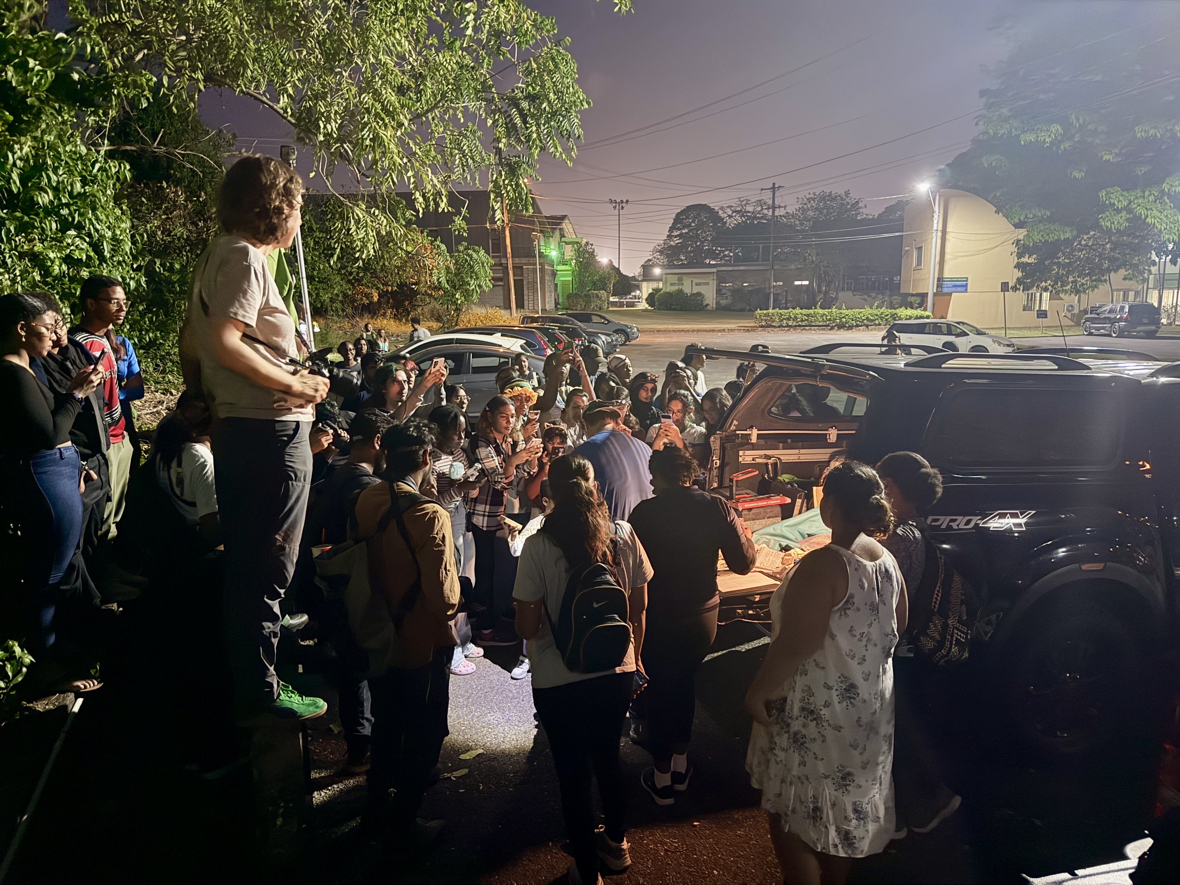 Over 300 Species Recorded at UWI St Augustine Campus’s Night Walk During Campus Biodiversity Week
